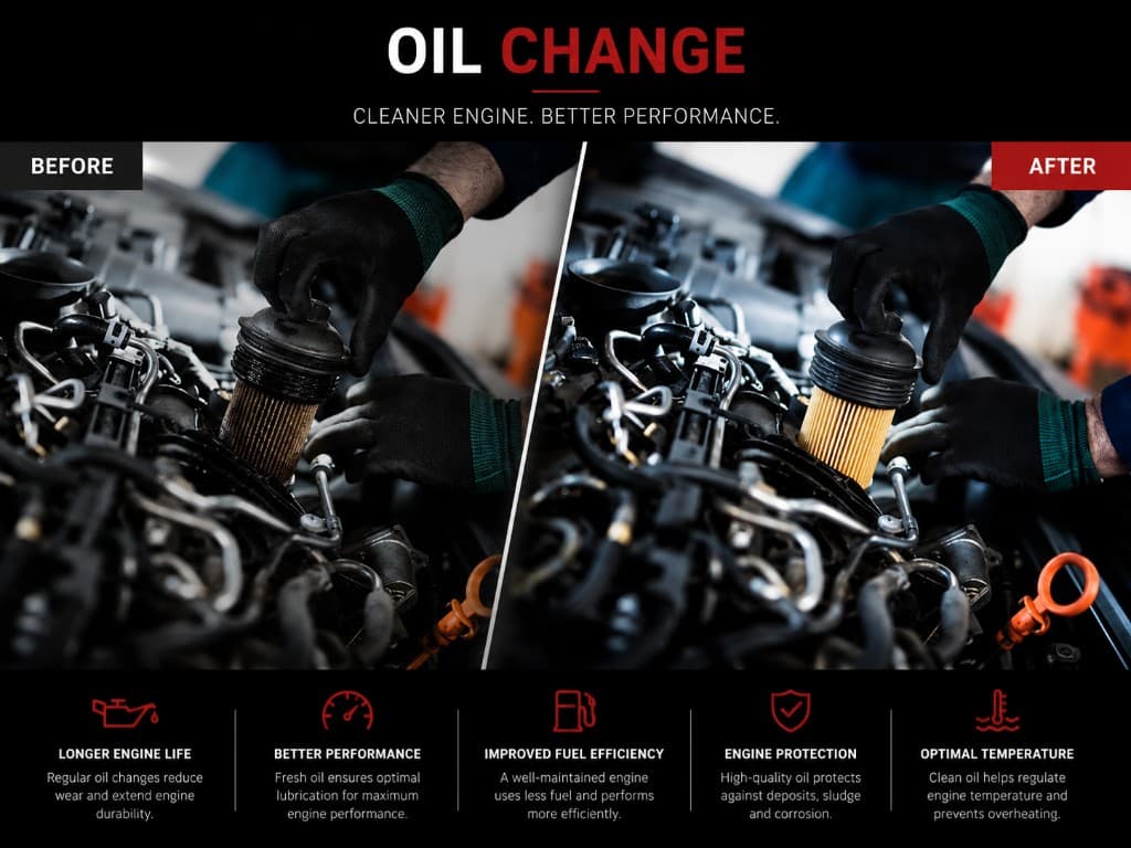 Oil Change & Maintenance